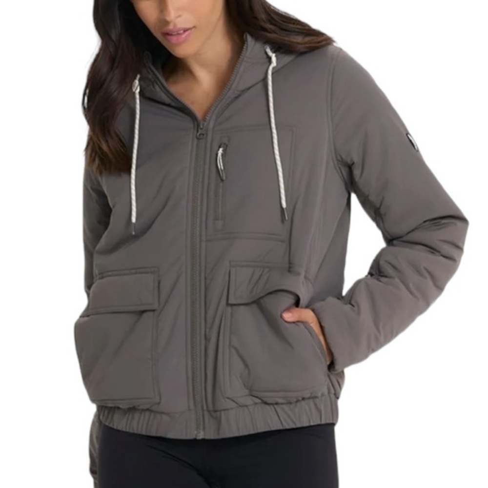 Vuori‎ Tahoe Insulated Water Resistant Full Zip Hooded Jacket XS